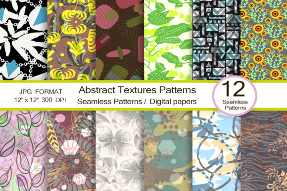 Abstract Texture Patterns: A Versatile Tool for Creative Designers