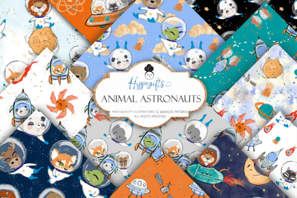 Animal Astronaut Patterns