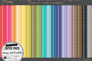 Chevron Lined Inverted Seamless Patterns
