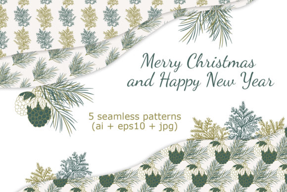 Christmas Digital Seamless Patterns: A Creative Resource for Designers and Enthusiasts