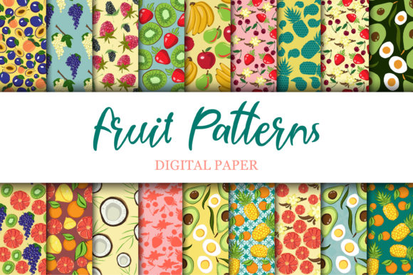 Fruit Patterns: A Refreshing Design Language