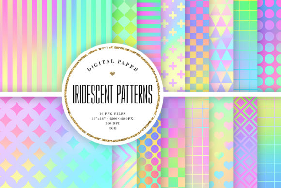 Iridescent Patterns Digital Paper: A Strategic Tool for Modern Creativity and Planning