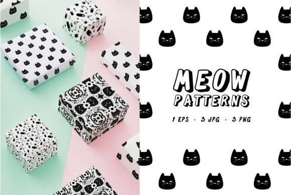 Meow Patterns - Cute Cat Patterns