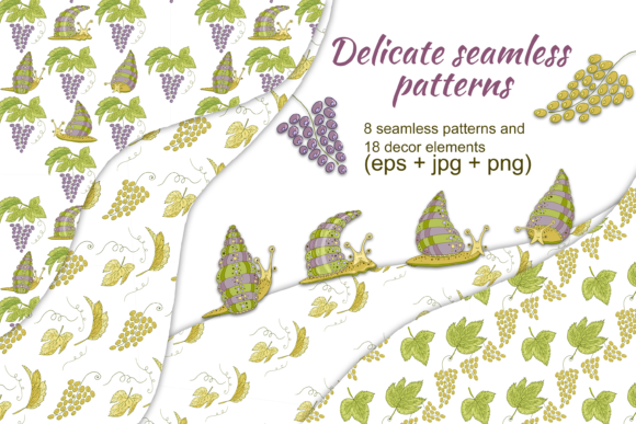 Patterns with Funny Snails and Grapes: A Strategic Tool for Creative and Practical Use
