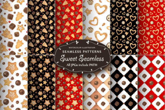 Sweet Seamless Patterns