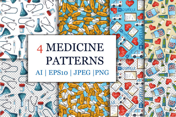 Unlocking Creativity with Doodle Medicine Patterns: A Digital Design Asset for the Modern Creator