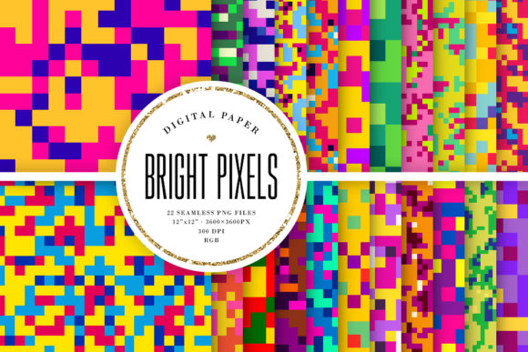 What Are Bright Pixels Seamless Patterns and Why Are They Important?
